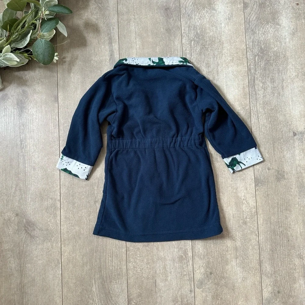 Vintage Bass Pro Shops Baby Boy Rustic Forest Animal Cozy Robe Like New